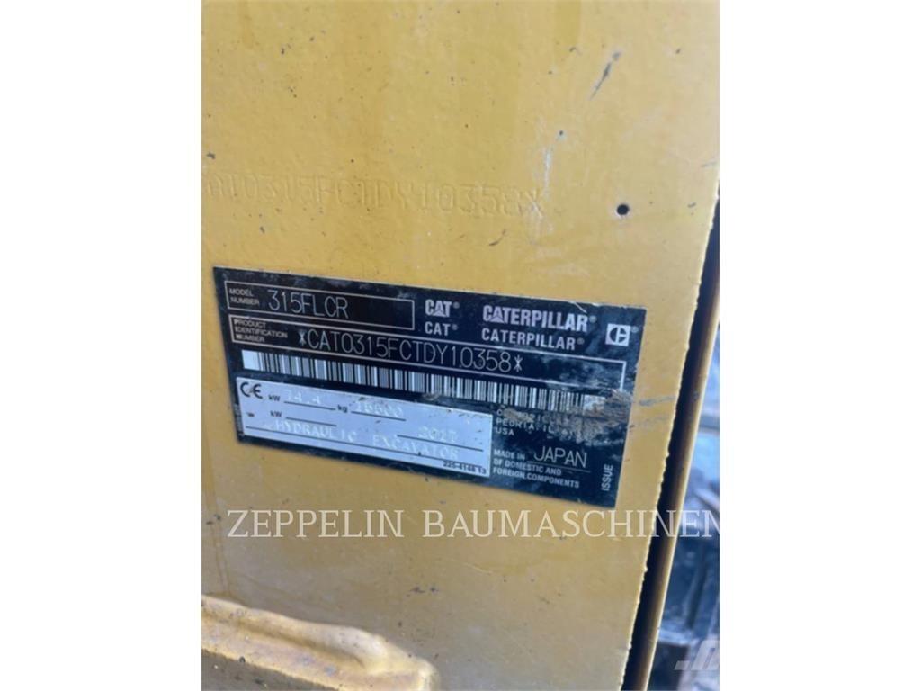 CAT 315FL Kāpurķēžu ekskavatori