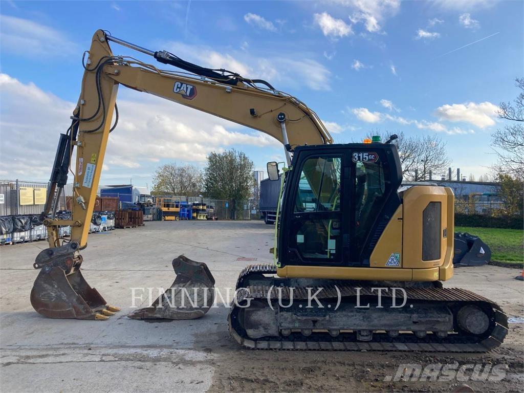 CAT 315GC Kāpurķēžu ekskavatori