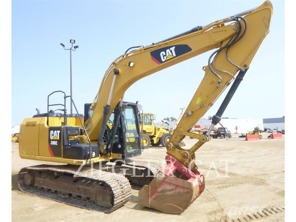 CAT 316E Kāpurķēžu ekskavatori