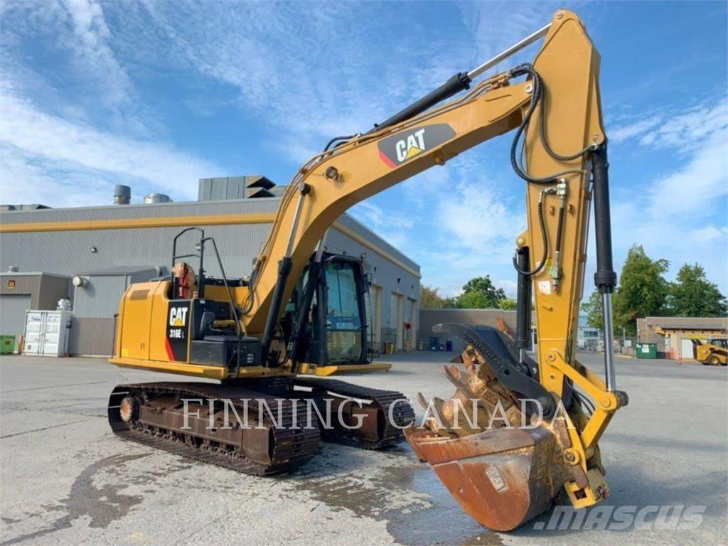 CAT 316E Kāpurķēžu ekskavatori