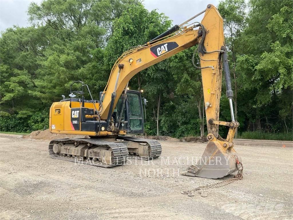 CAT 316EL Kāpurķēžu ekskavatori