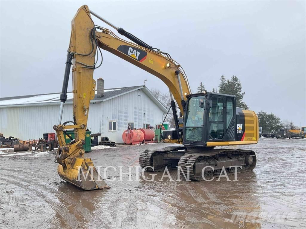 CAT 316EL Q Kāpurķēžu ekskavatori