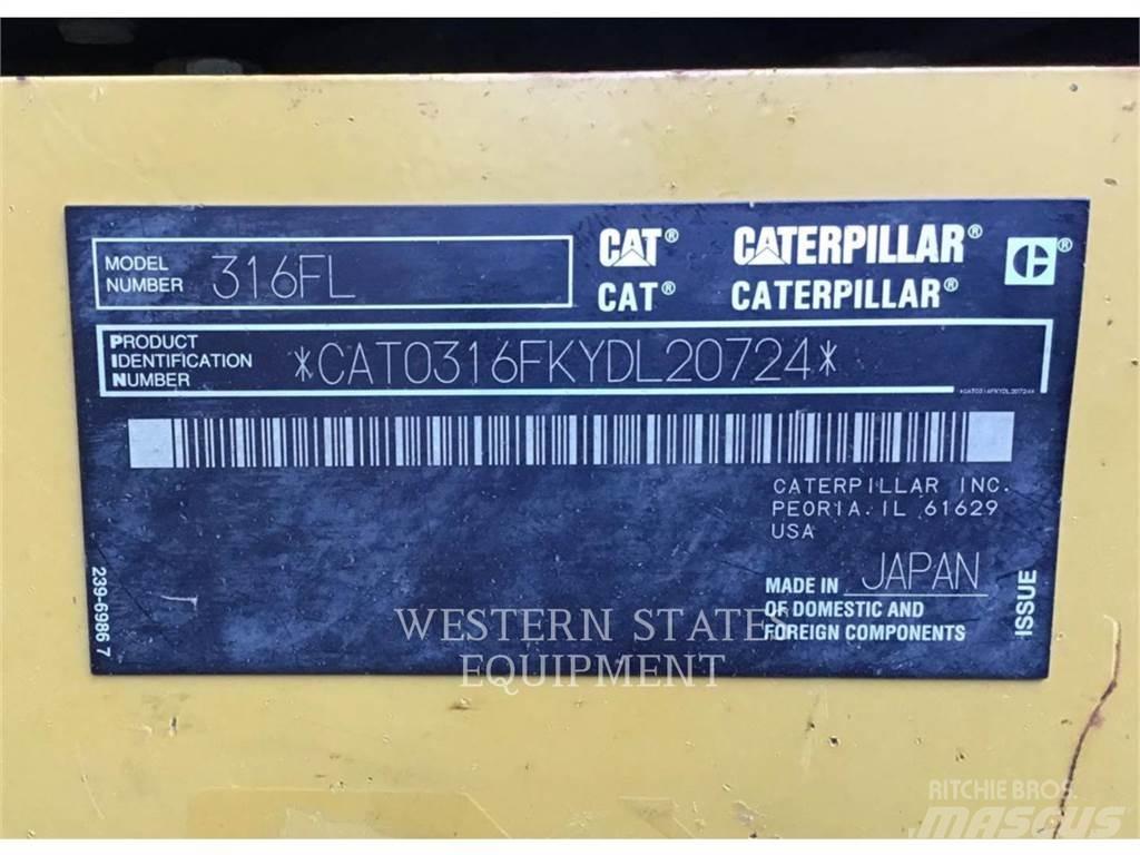 CAT 316F Kāpurķēžu ekskavatori