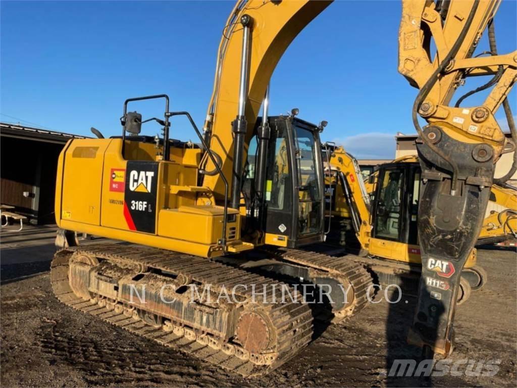 CAT 316F L Kāpurķēžu ekskavatori
