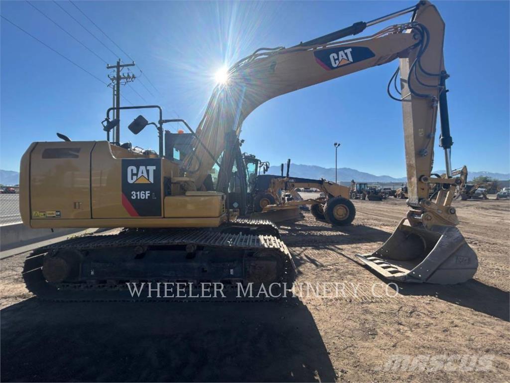 CAT 316F L CF Kāpurķēžu ekskavatori