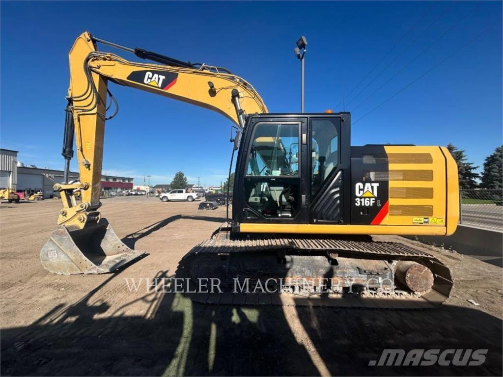 CAT 316F L CF Kāpurķēžu ekskavatori