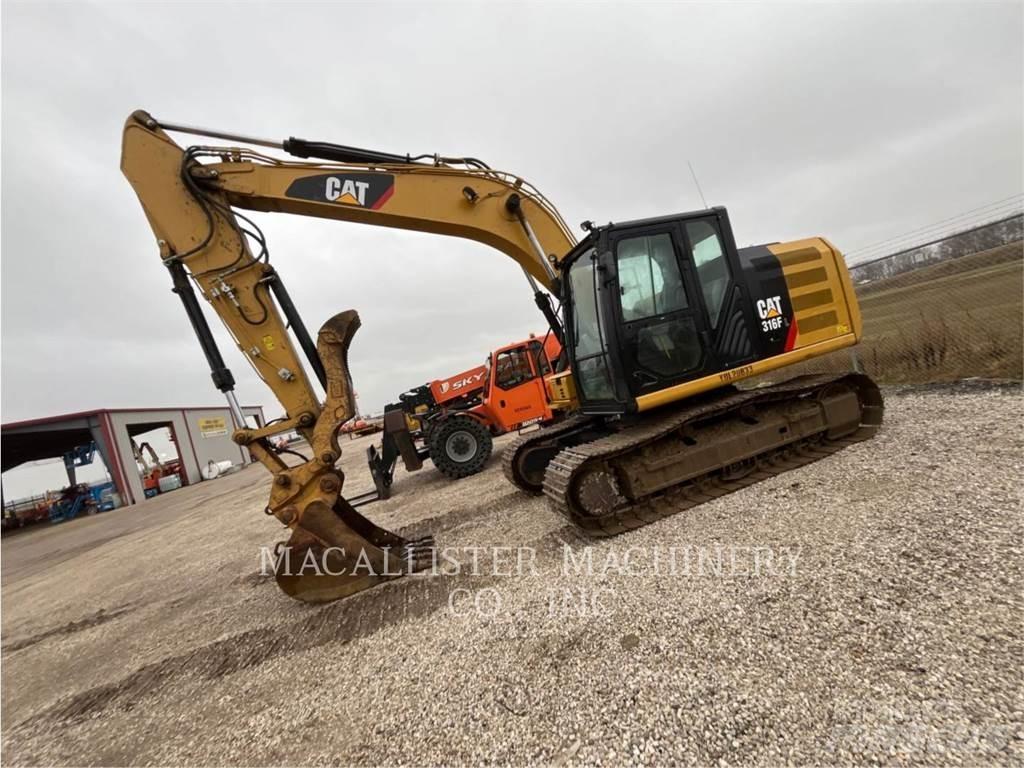 CAT 316FL Kāpurķēžu ekskavatori