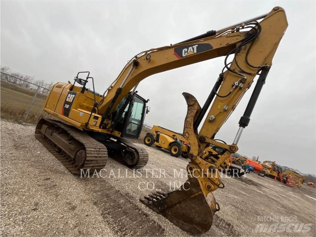 CAT 316FL Kāpurķēžu ekskavatori