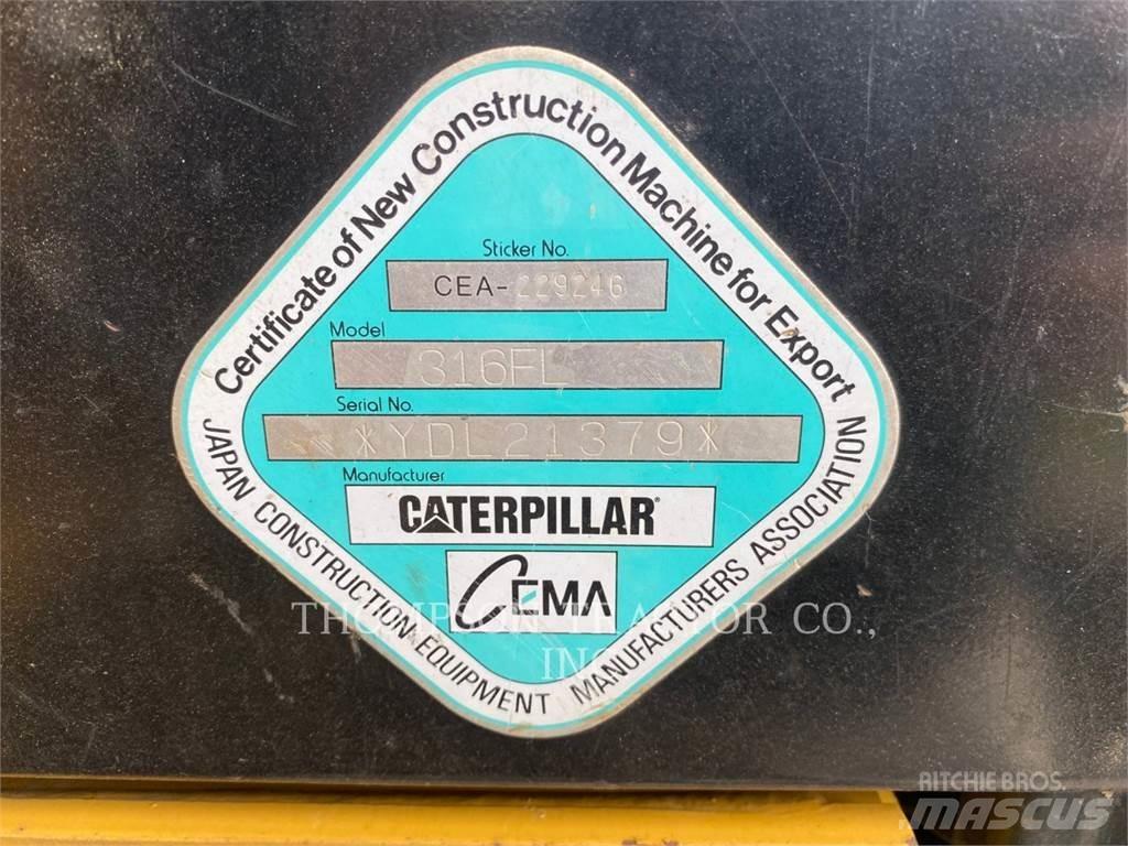 CAT 316FL Kāpurķēžu ekskavatori