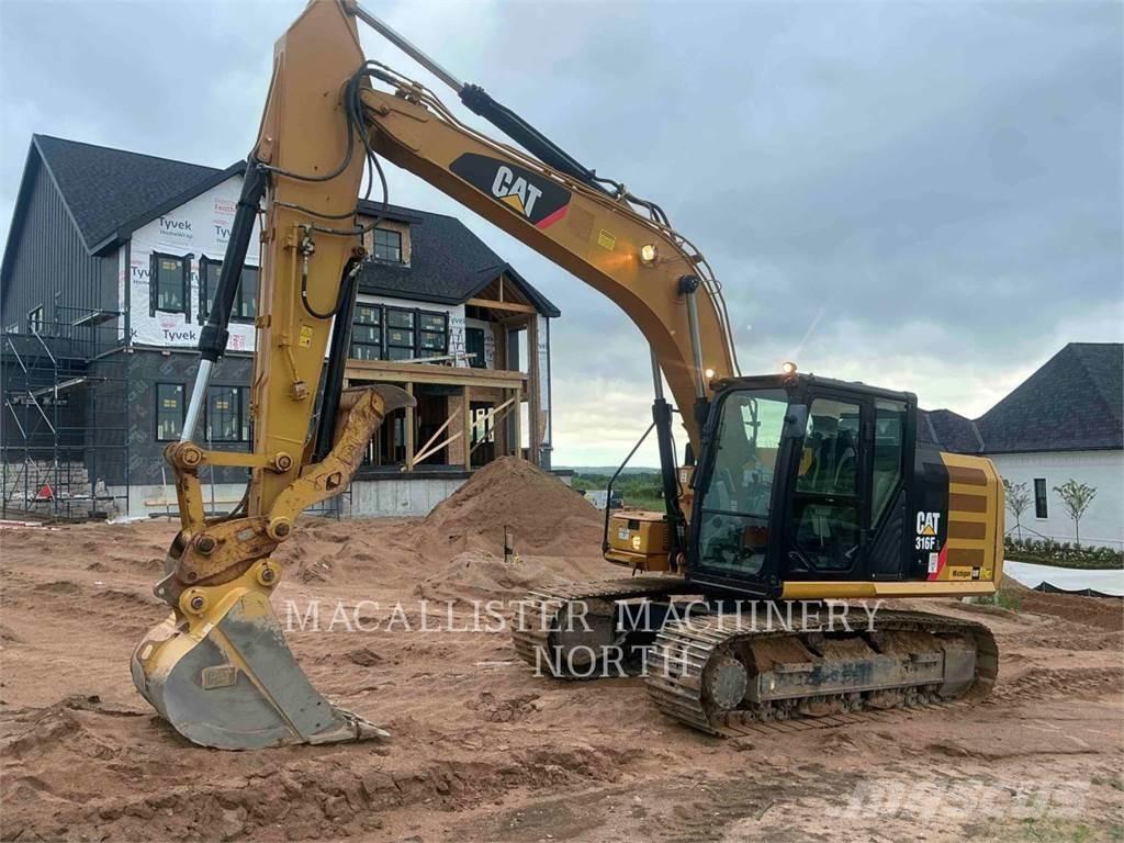 CAT 316FL TQ Kāpurķēžu ekskavatori