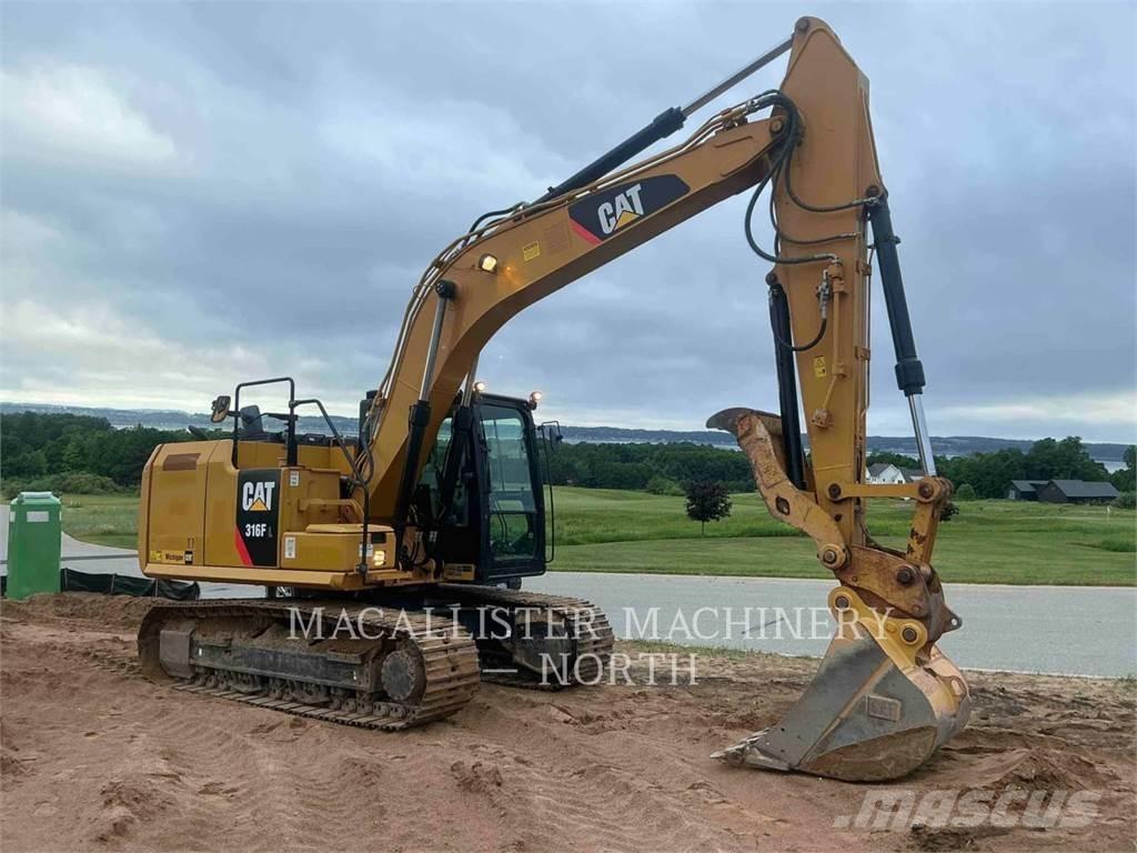 CAT 316FL TQ Kāpurķēžu ekskavatori