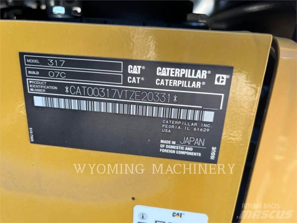 CAT 317 Kāpurķēžu ekskavatori