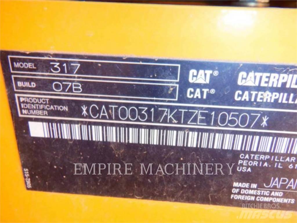 CAT 317-07 Kāpurķēžu ekskavatori