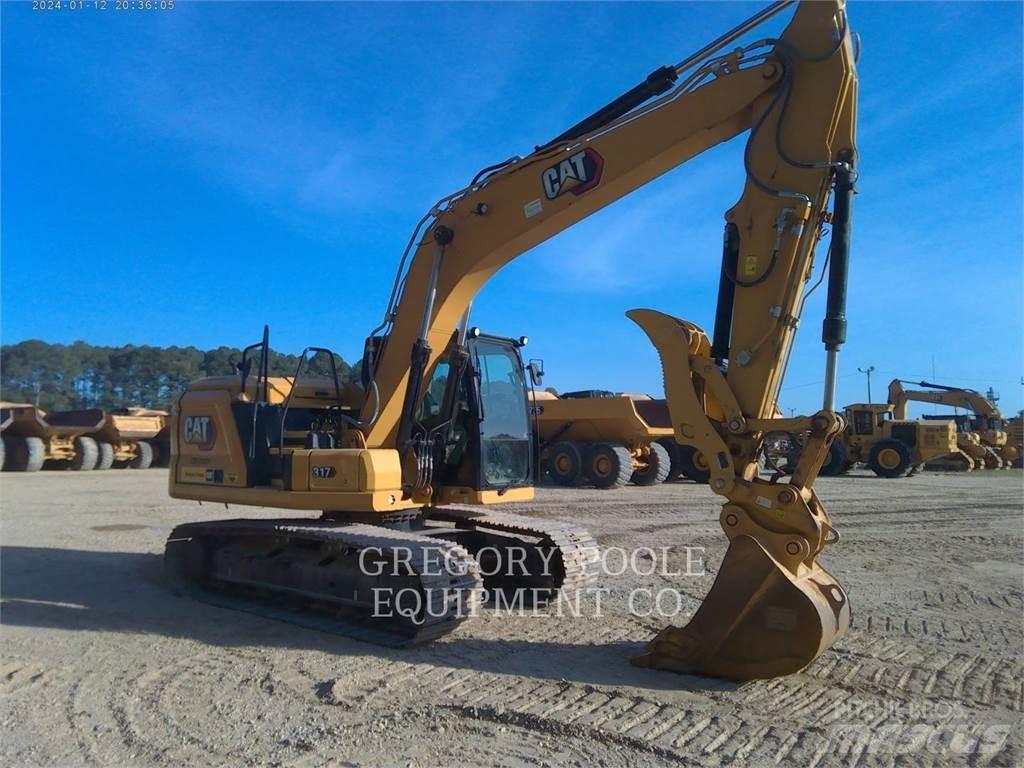CAT 317-07 Kāpurķēžu ekskavatori