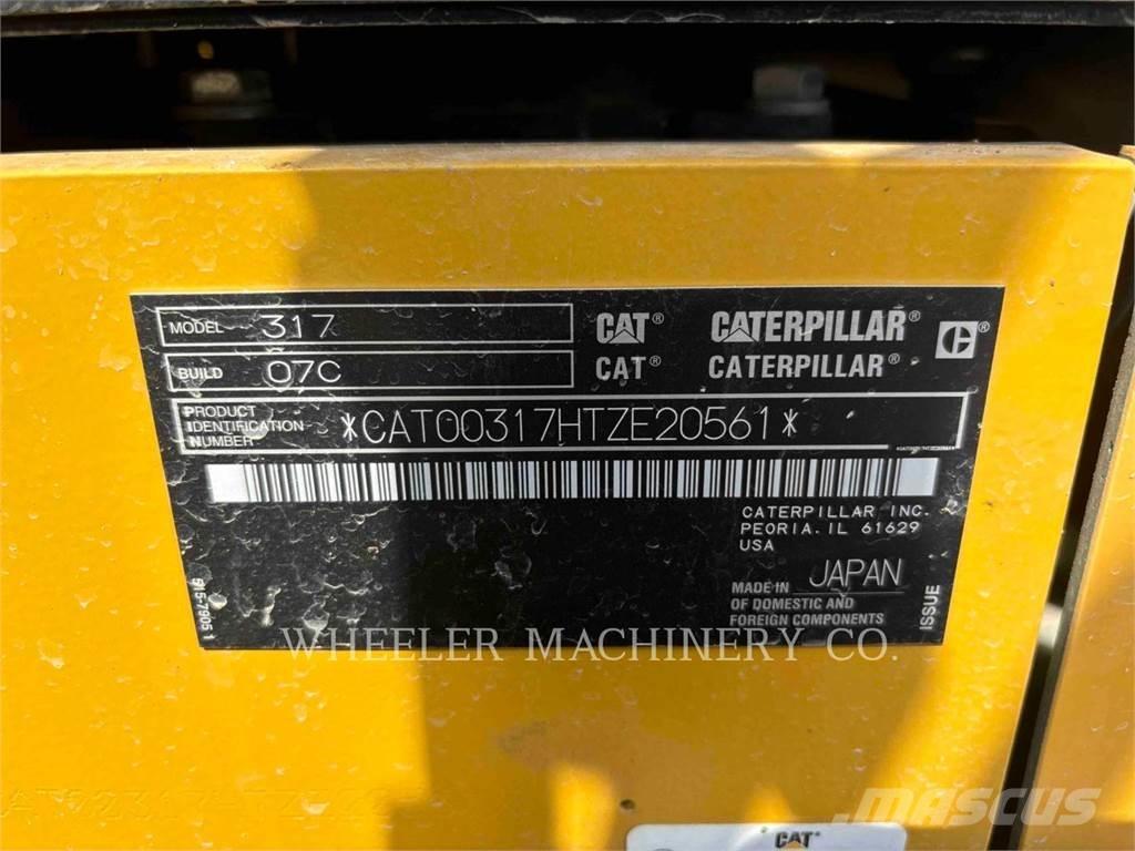 CAT 317 CF Kāpurķēžu ekskavatori