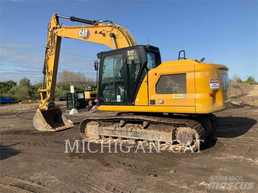 CAT 317 PQZ1 Kāpurķēžu ekskavatori