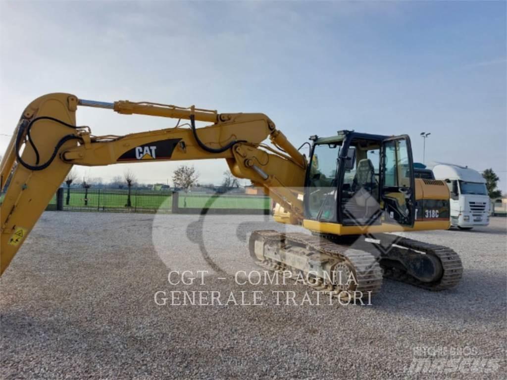 CAT 318C Kāpurķēžu ekskavatori