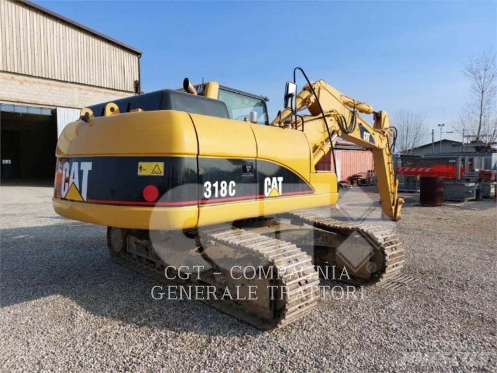 CAT 318C Kāpurķēžu ekskavatori