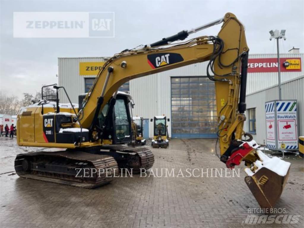 CAT 318EL Kāpurķēžu ekskavatori