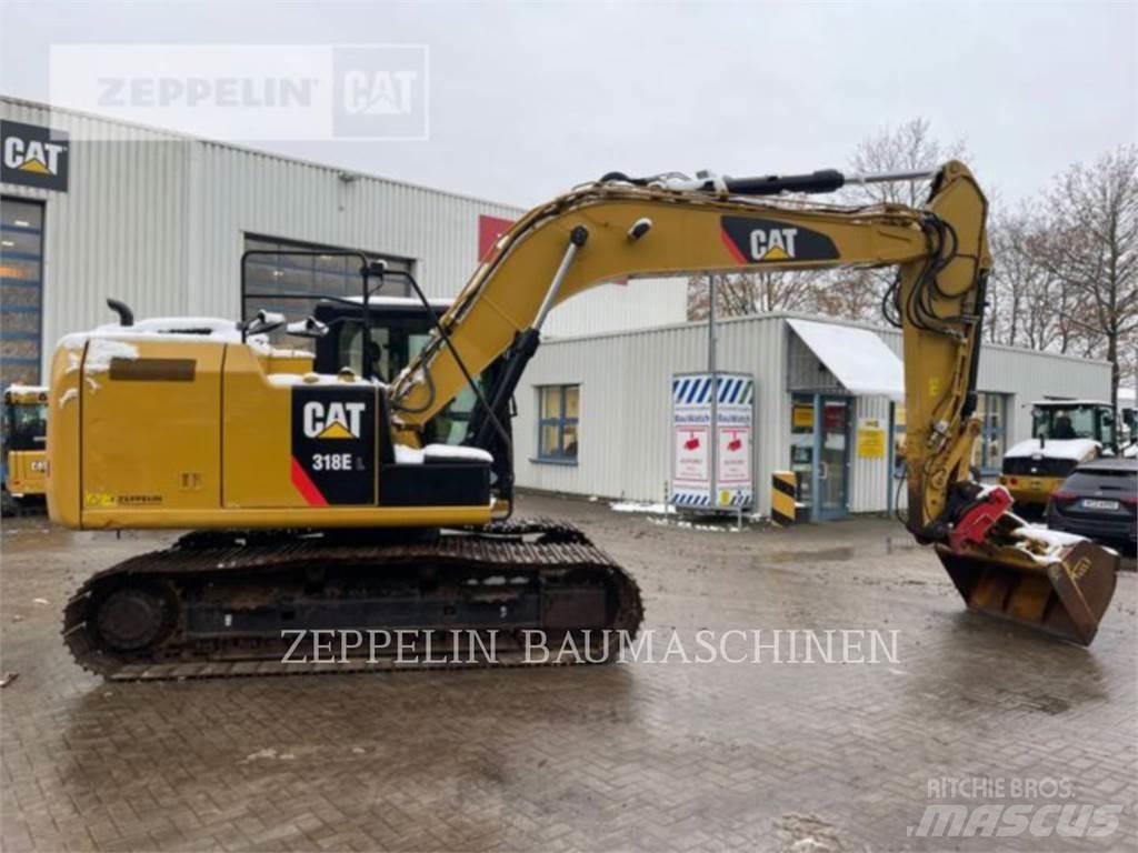 CAT 318EL Kāpurķēžu ekskavatori