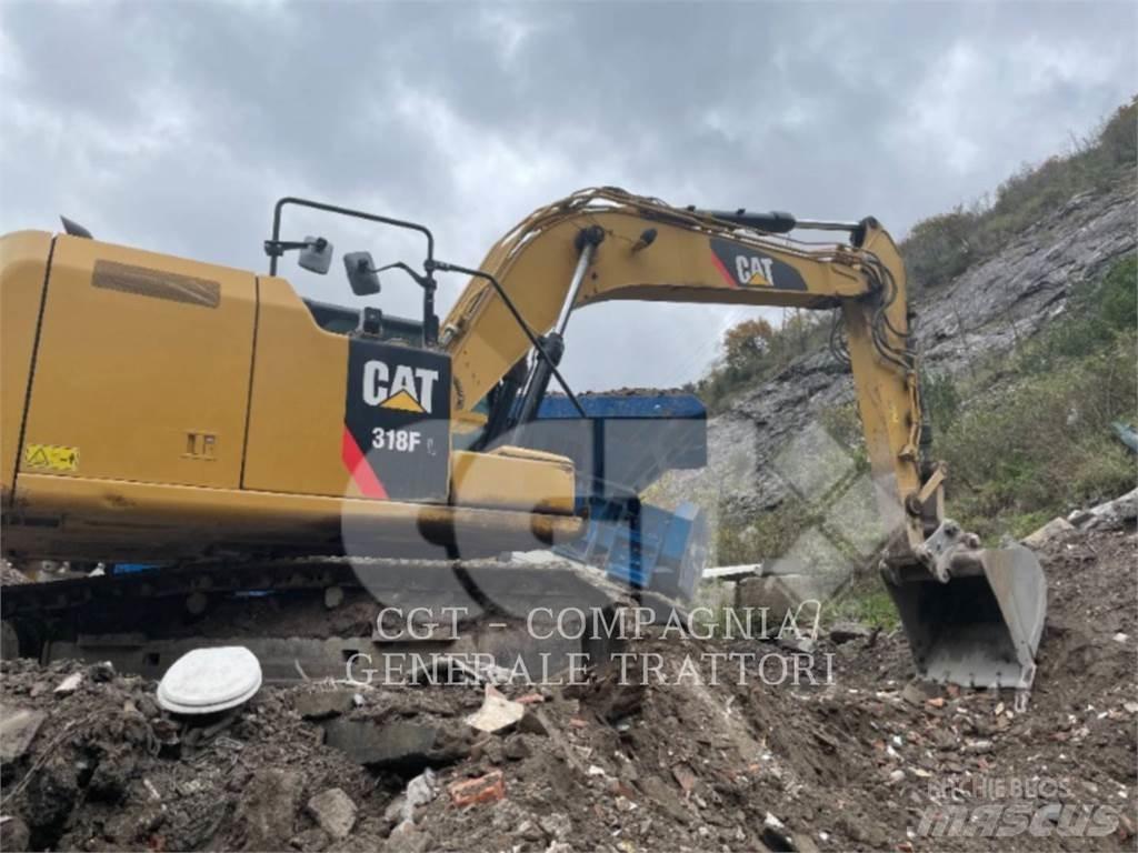 CAT 318F Kāpurķēžu ekskavatori