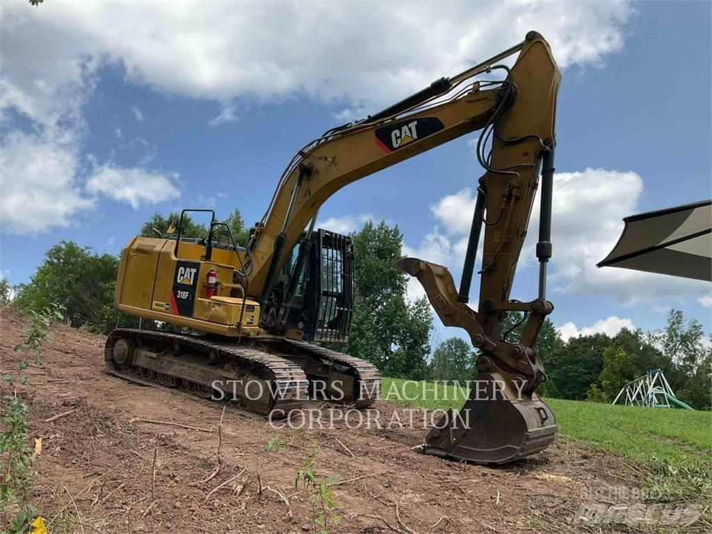 CAT 318FL Kāpurķēžu ekskavatori
