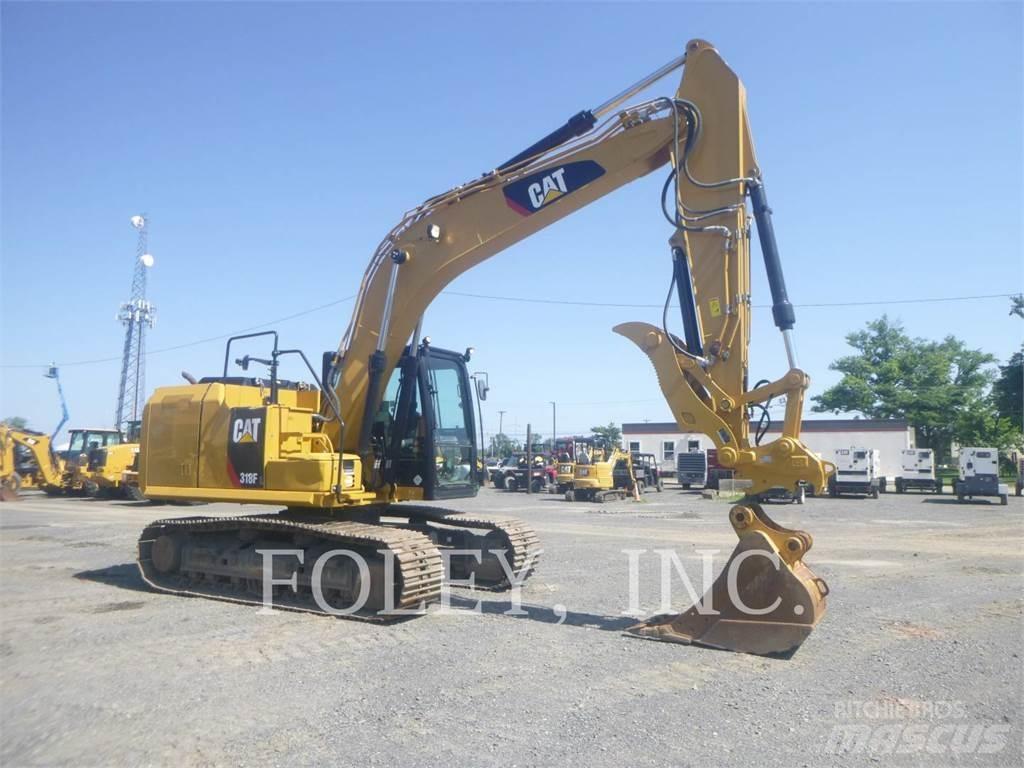 CAT 318FL Kāpurķēžu ekskavatori