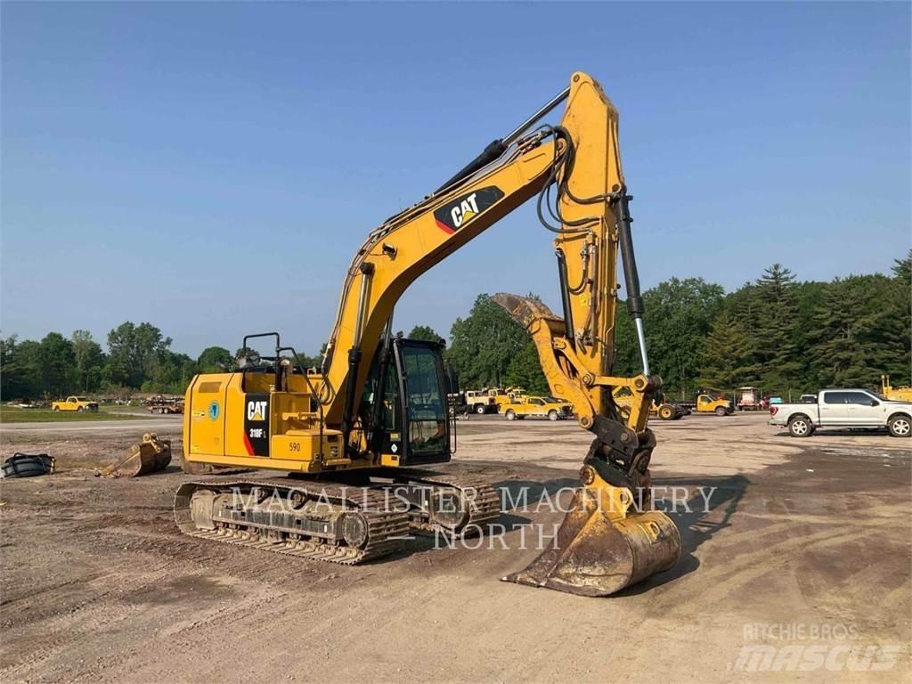 CAT 318FL PM+ Kāpurķēžu ekskavatori