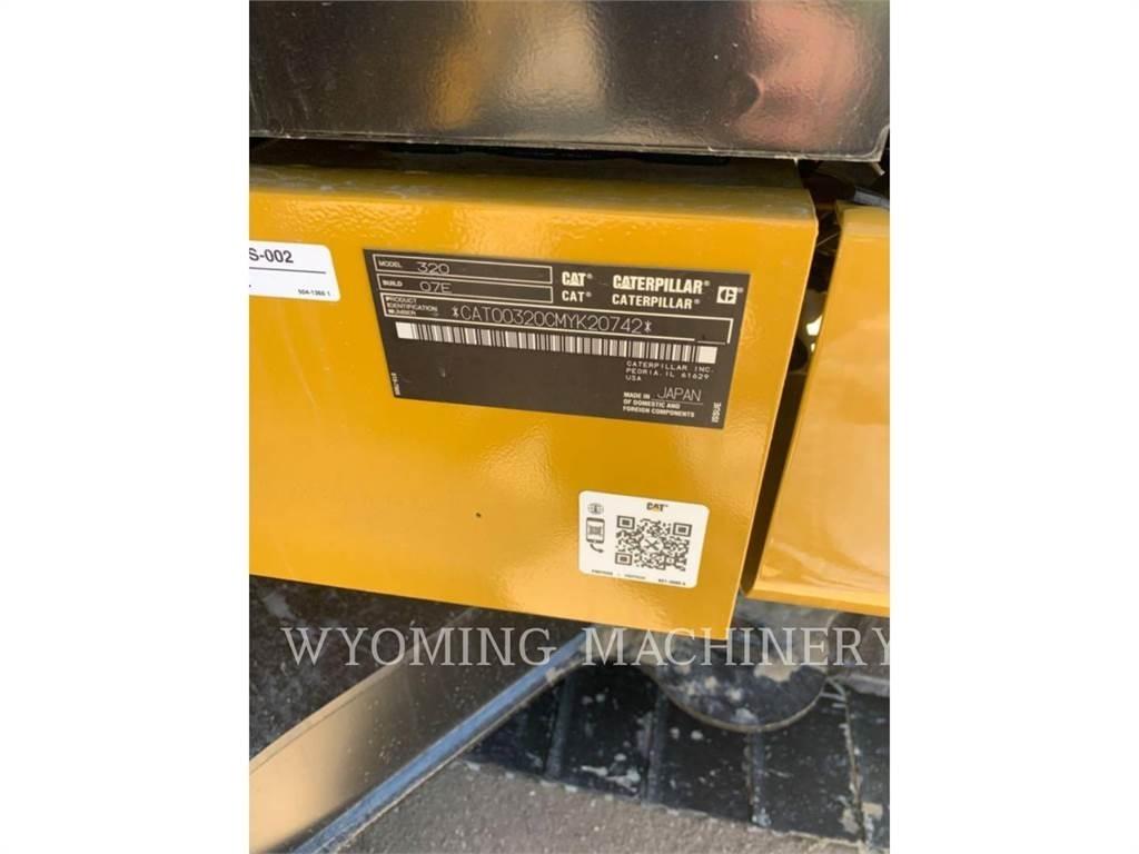 CAT 320 Kāpurķēžu ekskavatori