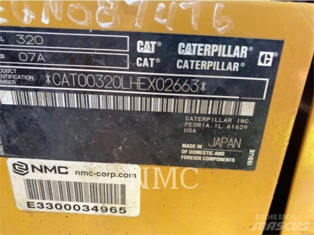 CAT 320 Kāpurķēžu ekskavatori