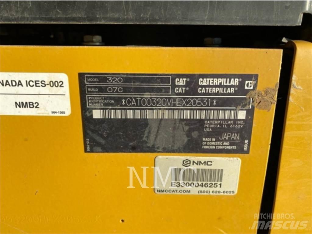 CAT 320 Kāpurķēžu ekskavatori
