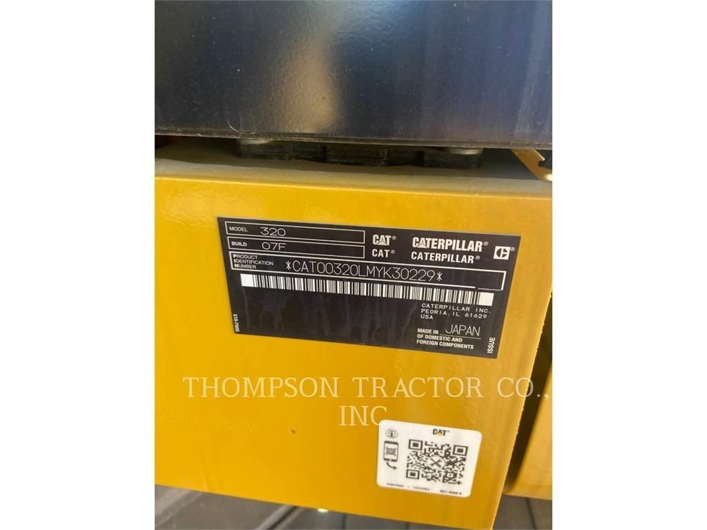 CAT 320 Kāpurķēžu ekskavatori