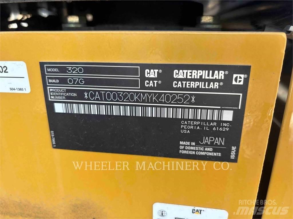 CAT 320 Kāpurķēžu ekskavatori