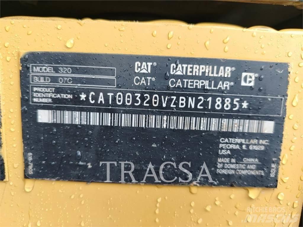 CAT 320 Kāpurķēžu ekskavatori