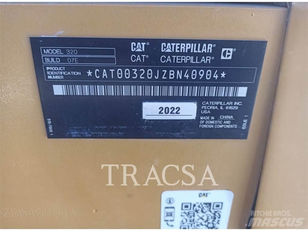 CAT 320 Kāpurķēžu ekskavatori