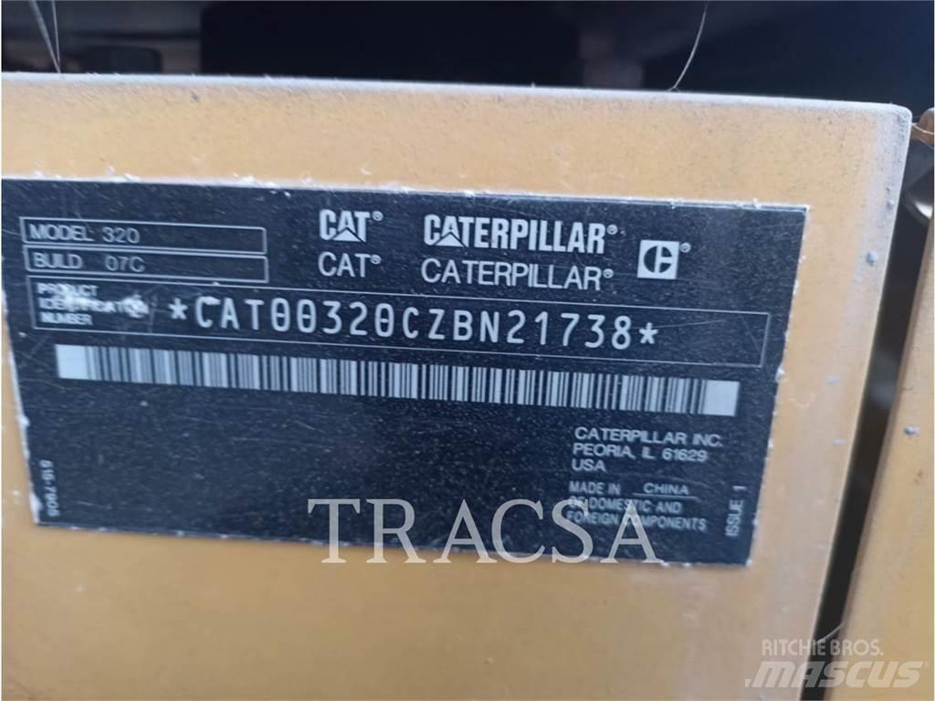 CAT 320 Kāpurķēžu ekskavatori