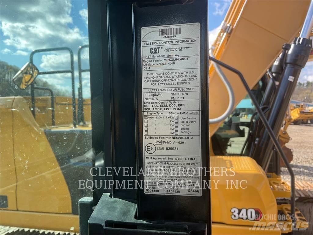 CAT 320 Kāpurķēžu ekskavatori