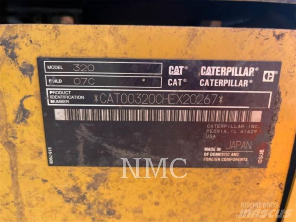CAT 320 Kāpurķēžu ekskavatori