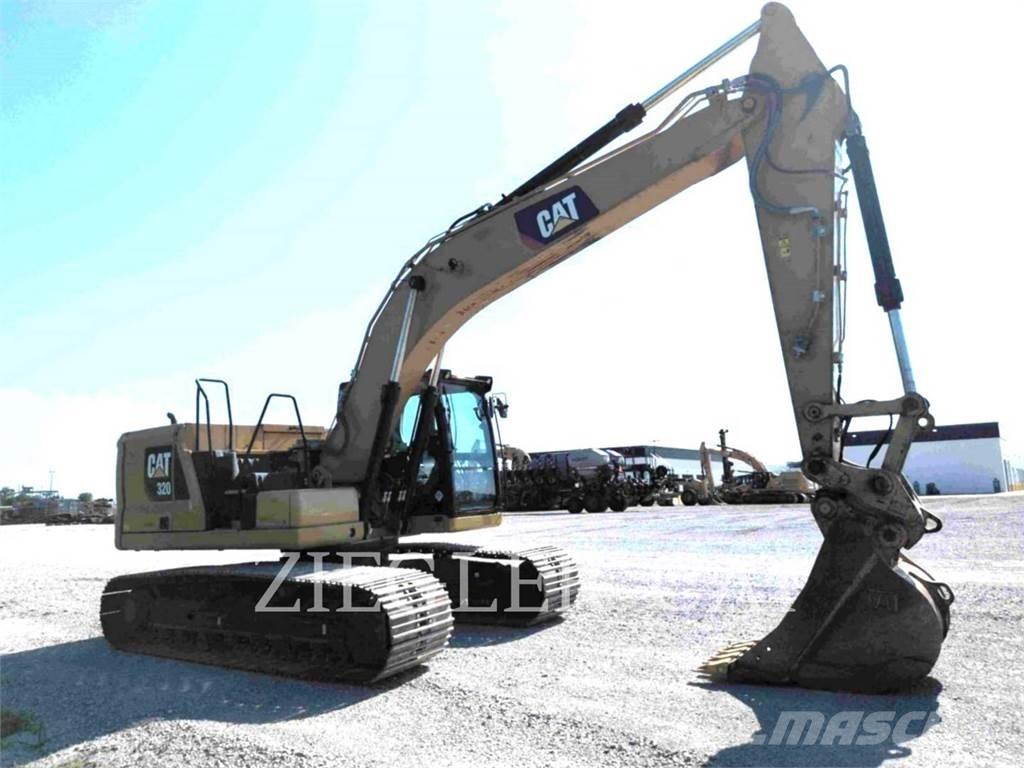 CAT 320 Kāpurķēžu ekskavatori