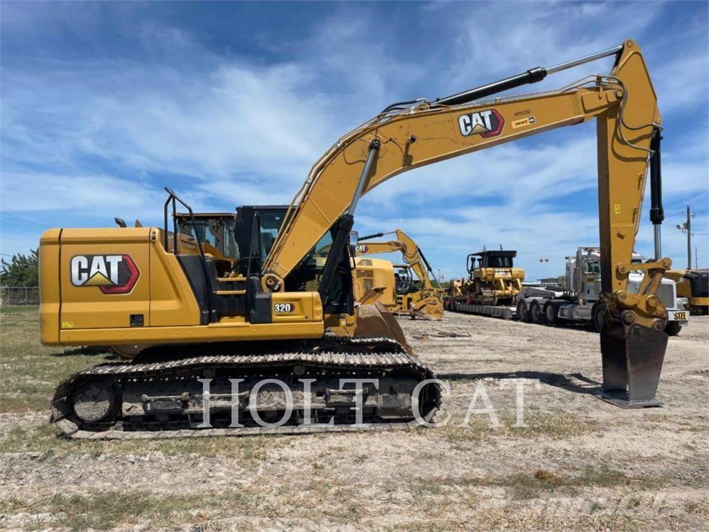 CAT 320 Kāpurķēžu ekskavatori
