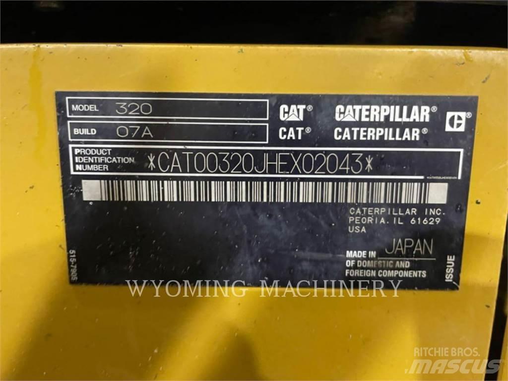 CAT 320 Kāpurķēžu ekskavatori