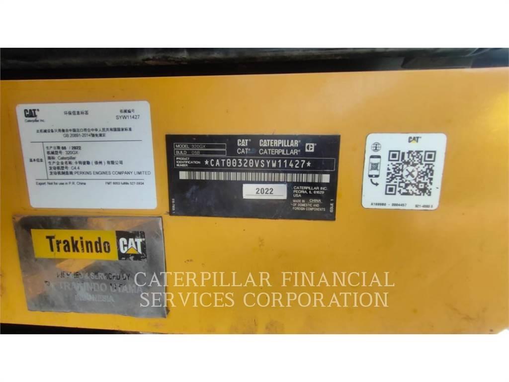 CAT 320-05GX Kāpurķēžu ekskavatori