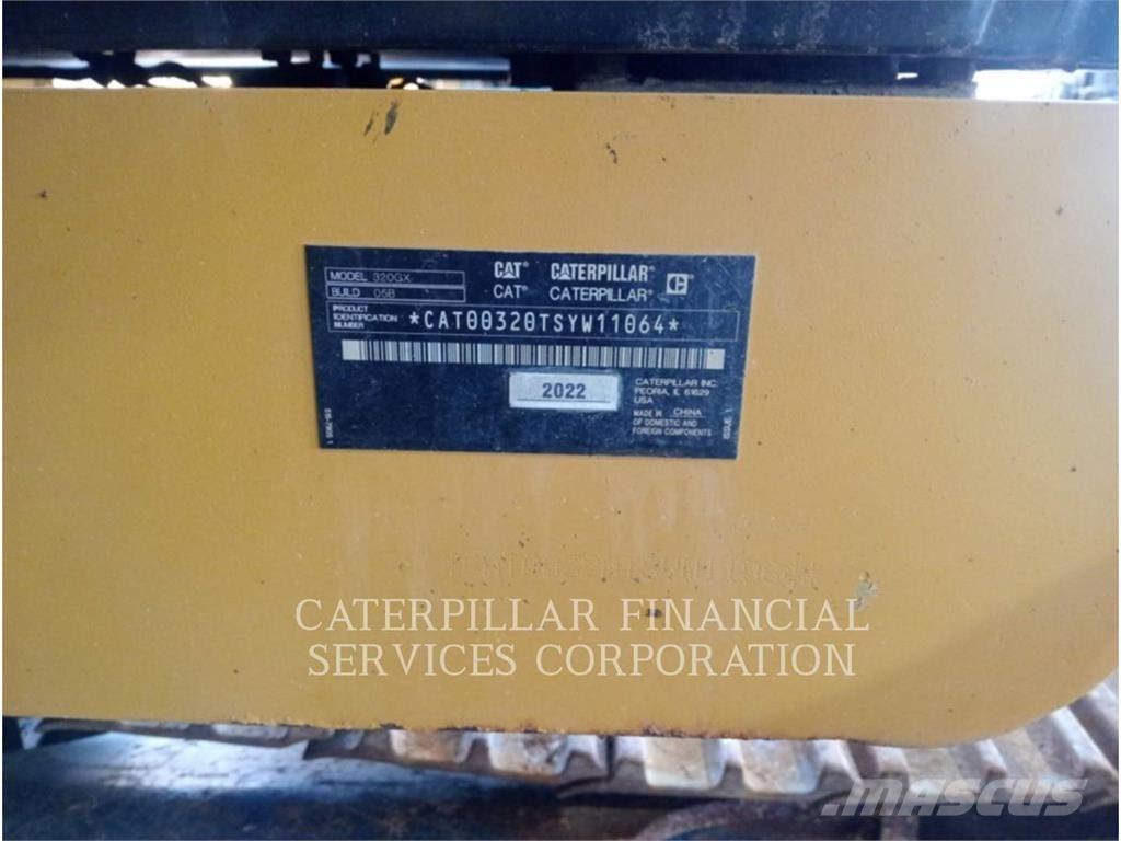 CAT 320-05GX Kāpurķēžu ekskavatori