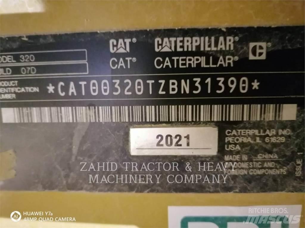CAT 320-07 Kāpurķēžu ekskavatori