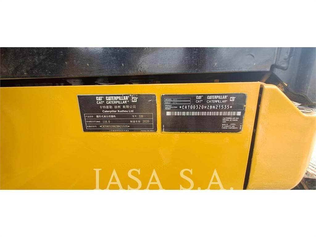 CAT 320-07 Kāpurķēžu ekskavatori
