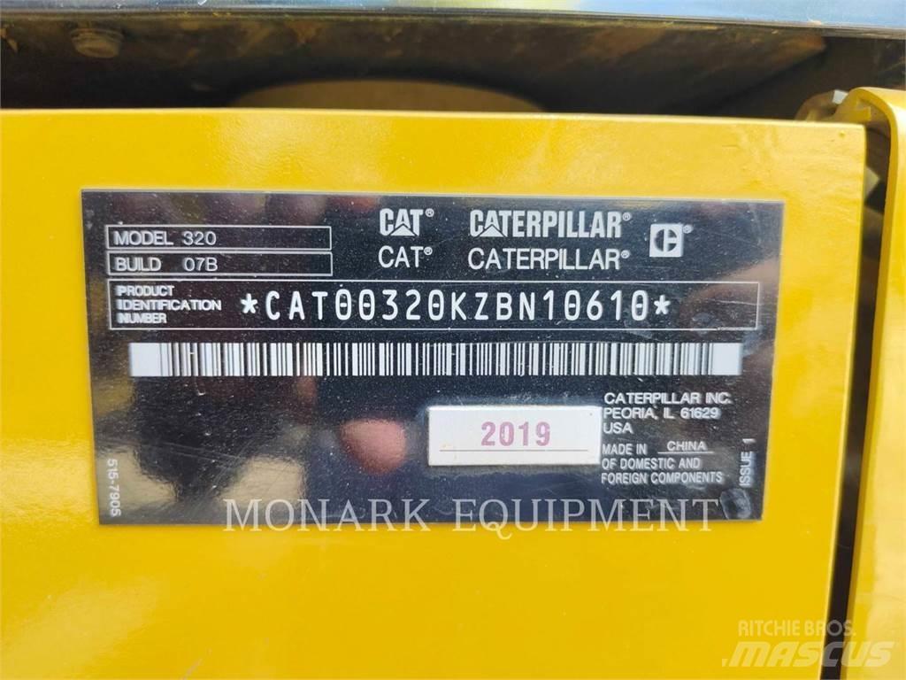 CAT 320-07 Kāpurķēžu ekskavatori