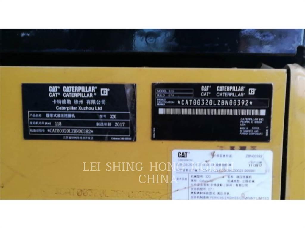 CAT 320-07 Kāpurķēžu ekskavatori