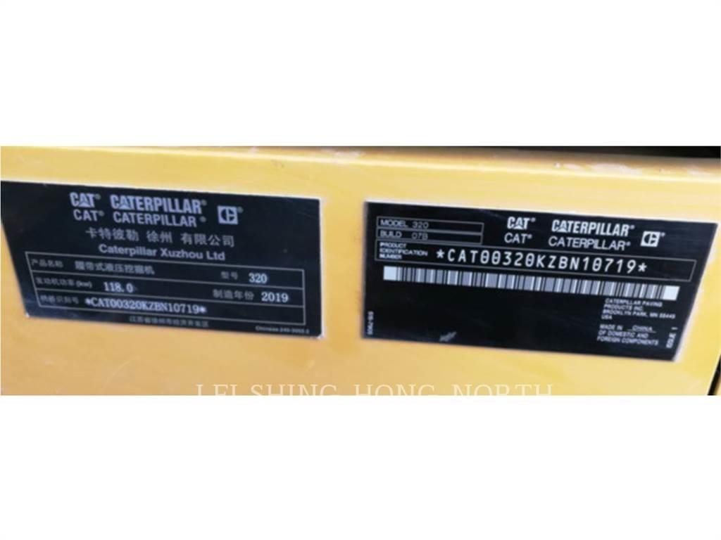 CAT 320-07 Kāpurķēžu ekskavatori