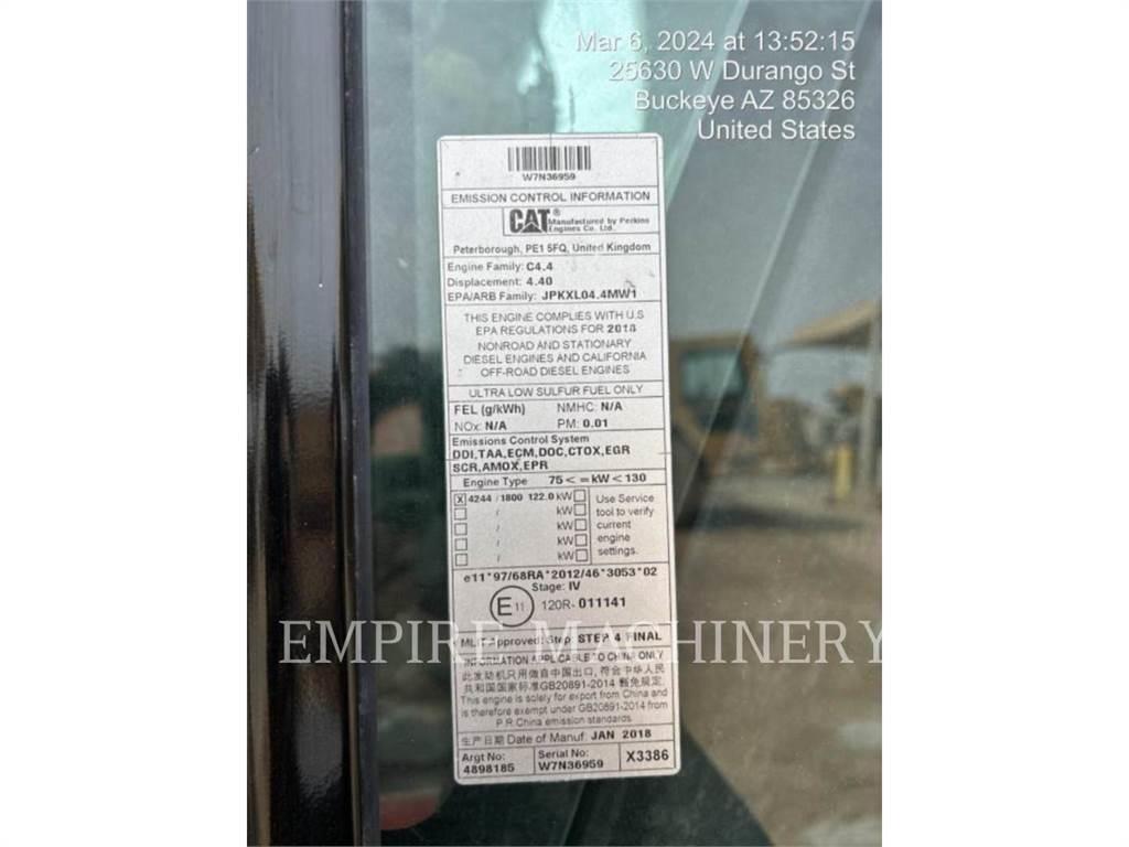 CAT 320-07 P Kāpurķēžu ekskavatori