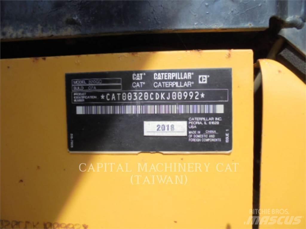 CAT 320-07GC Kāpurķēžu ekskavatori